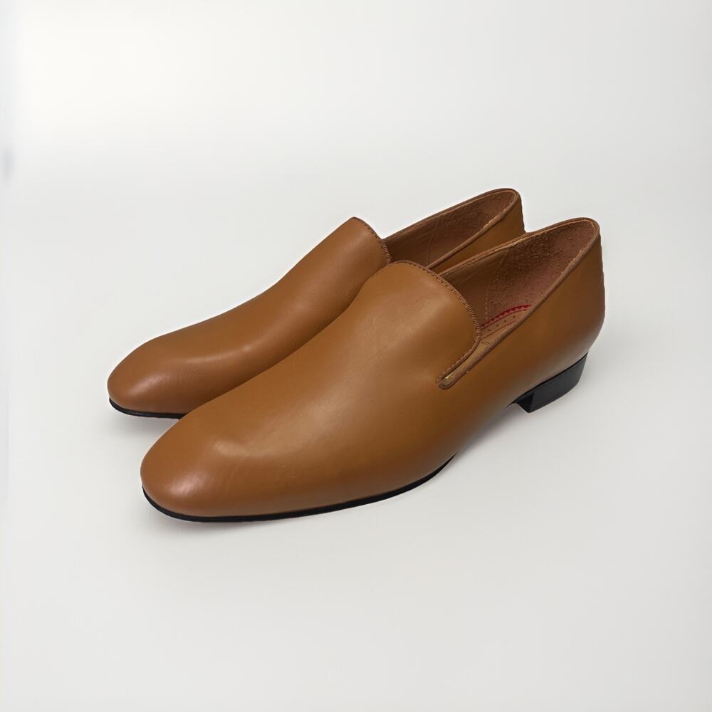 Christian Louboutin Dandelion Tan/ Brown Leather Men's Size 8 US / 41 EU Shoes